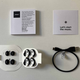 A photo of what comes with the Bose QC Earbuds II